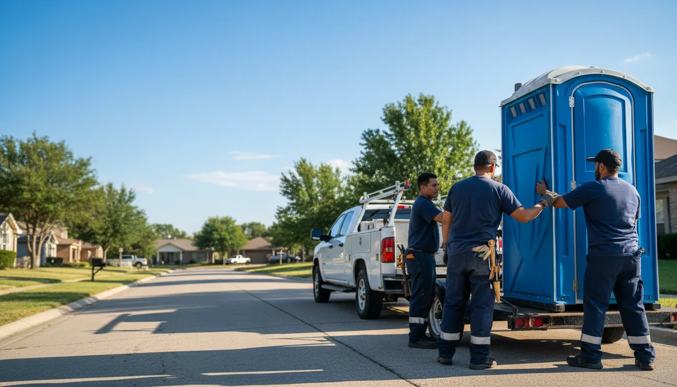 Portable Toilet Rental in Dover, PA near me